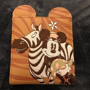 Limited edition Minnie Safari Loungefly wallet